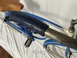 Vintage 1949 Schwinn Spitfire 26 Men's Cruiser Bicycle Blue Chicago C-Serial