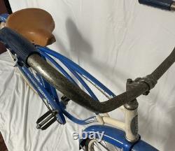 Vintage 1949 Schwinn Spitfire 26 Men's Cruiser Bicycle Blue Chicago C-Serial