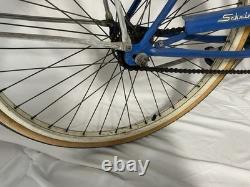 Vintage 1949 Schwinn Spitfire 26 Men's Cruiser Bicycle Blue Chicago C-Serial