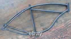 Vintage 1950 Schwinn Hornet Panther Bike FRAME Cruiser Bicycle 26 S-2 Wheel Rim