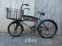 Vintage 1950 Schwinn U. S. Mail Cycle Truck