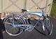 Vintage 1950's Blue Schwinn Mark Ii Jaguar Men's Bicycle Can Ship To You