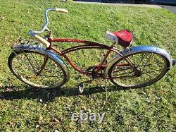 Vintage 1950's SCHWINN CORVETTE Mens Bicycle Bike American