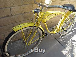 Vintage 1950's Schwinn Phantom Panther B6 Typhoon Bicycle