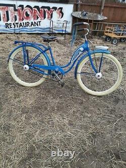 Vintage 1950 schwinn spitfire bicycle