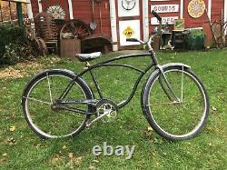 Vintage 1950s Schwinn Boys Bicycle Speedster Beach Cruiser Bike