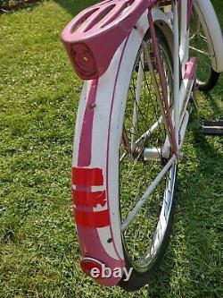 Vintage 1950s Schwinn Starlet 1952 Pink Womans Ladies Bicycle 24 Bike Jun. 1952