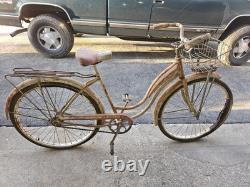 Vintage 1950s Schwinn Starlet 1960s Pink Womans Ladies Bicycle 24