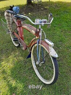 Vintage 1950s schwinn BF Goodrich Challenger mens bicycle sieral no. R00892