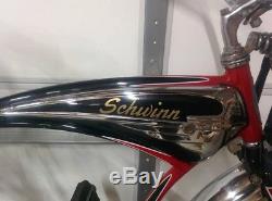 Vintage 1951-1957 Schwinn Black Phantom Bicycle Bike Serial Number B98355