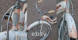 Vintage 1952 Pink White Ladies Schwinn STARLET Cruiser Bicycle HollywoodTankBike