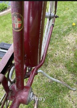 Vintage 1953 Original Chicago Schwinn Dx Ballooner Bike