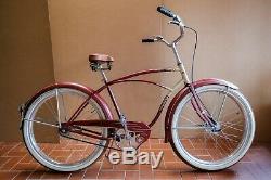 Vintage 1953 Schwinn Wasp 26 Fully Restored / Original Patina