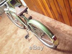 Vintage 1954 COLUMBIA FIVE STAR SUPURB Bicycle -Antique Baloon Tire Bike 26
