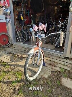 Vintage 1955 schwinn DX BF Goodrich Challenger bicycle sieral R00892