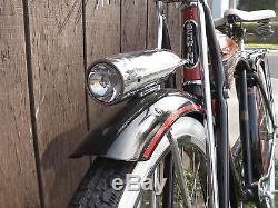 Vintage 1957 Schwinn Hornet Deluxe Bicycle Bike
