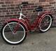Vintage 1958 Red Ladies Schwinn Spitfire Bicycle Cruiser Bike-all Original Rare