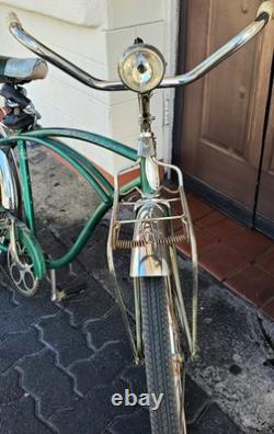 Vintage 1959 Schwinn Mens Tiger Bicycle 24 Crusier Huffy Murray Western Flyer