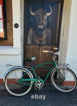Vintage 1959 Schwinn Mens Tiger Bicycle 24 Crusier Huffy Murray Western Flyer
