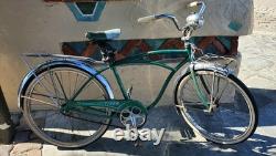 Vintage 1959 Schwinn Mens Tiger Bicycle 24 Crusier Huffy Murray Western Flyer