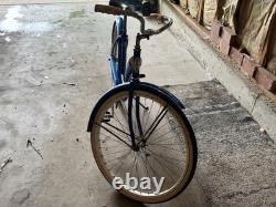 Vintage 1960's Schwinn Fiesta Bicycle Blue