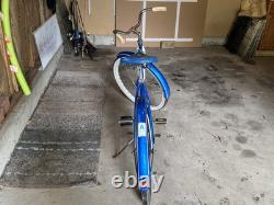Vintage 1960's Schwinn Fiesta Bicycle Blue