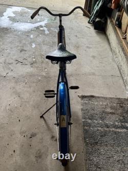 Vintage 1960's Schwinn Fiesta Bicycle Blue