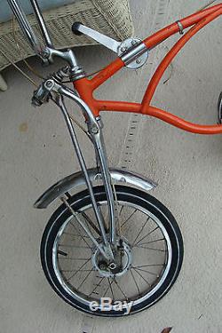 Vintage 1960's Schwinn Sting Ray Bike Krate Bicycle