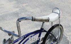 Vintage 1960's Schwinn Stingray Bike in Blue