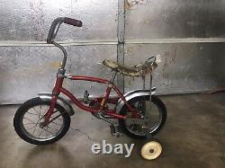 Vintage 1960s-70s Schwinn Lil Tiger Stingray Kids Bike All Original