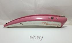 Vintage 1960s Girls Schwinn Slimline Horn Tank Starlet Fiesta 26 Bike Part Pink