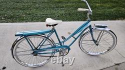 Vintage 1960s Murray Meteor Flite 26 Bicycle Cruiser Womans Huffy Schwinn AMF