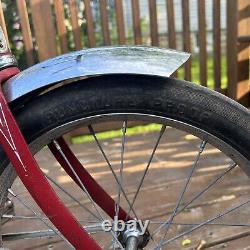 Vintage 1960s SCHWINN PIXIE Red with16 wheels, and training wheels, Untouched