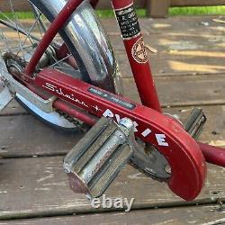 Vintage 1960s SCHWINN PIXIE Red with16 wheels, and training wheels, Untouched