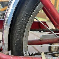 Vintage 1960s SCHWINN PIXIE Red with16 wheels, and training wheels, Untouched