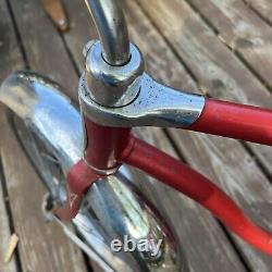 Vintage 1960s SCHWINN PIXIE Red with16 wheels, and training wheels, Untouched