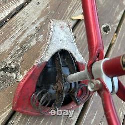 Vintage 1960s SCHWINN PIXIE Red with16 wheels, and training wheels, Untouched