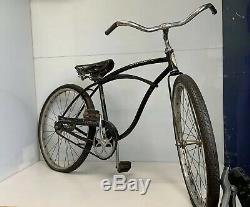 Vintage 1960s Schwinn Typhoon Bicycle 24 S-7 on Tires