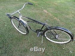 Vintage 1961 Schwinn Spitfire Bicycle 26 Original Paint Very Nice Bike