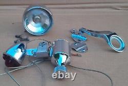 Vintage 1963 MILLER ENGLAND Generator LIGHTING SET Headlight Taillight SCHWINN