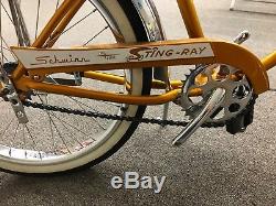 Vintage 1963 Schwinn Coppertone Stingray