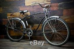Vintage 1963 Schwinn Jaguar Mark V 5 Men's Bicycle With BENDIX 2 SPEED HUB S7 RIMS