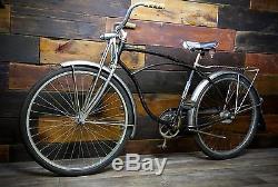 Vintage 1963 Schwinn Jaguar Mark V 5 Men's Bicycle With BENDIX 2 SPEED HUB S7 RIMS