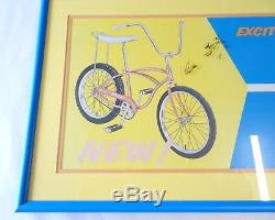 Vintage 1963 Schwinn Stingray Bicycle Dealer Poster