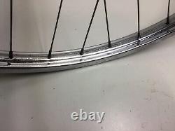 Vintage 1964 Schwinn 26 1 3/8 S5 Chrome Bicycle Wheels Rims Sturmey Archer 3