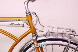 Vintage 1964 Schwinn American De Luxe Middleweight Clean S7 Coppertone Bike