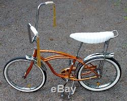 Vintage 1964 Schwinn DELUXE Stingray SOLO POLO Muscle Bike 20 Coppertone J39