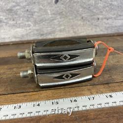 Vintage 1964 Schwinn Pedals Bow Stingray Germany Cruiser 60s Pair No Reflectors