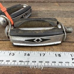 Vintage 1964 Schwinn Pedals Bow Stingray Germany Cruiser 60s Pair No Reflectors