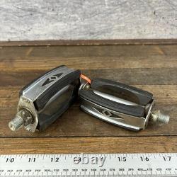 Vintage 1964 Schwinn Pedals Bow Stingray Germany Cruiser 60s Pair No Reflectors